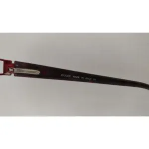 Authentic Gucci GG 1233 51*17*135 Designer Dark Red Eyeglasses/Sunglasses Frames Gucci GG 2939/strass LGY Dark Red Eyeglasses Frames 52-15  main image 4